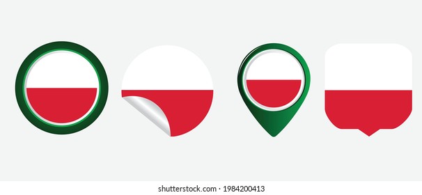 bandera de pitcairn. ilustración vectorial de símbolo de icono plano