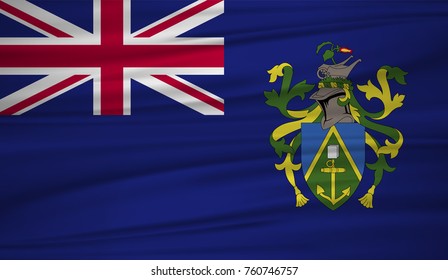 Pitcairn Islands Flag Vector Vector Flag Stock Vector (Royalty Free ...