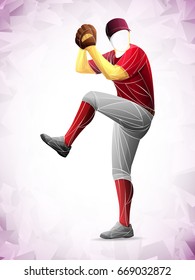 pitch baseball player