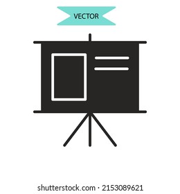 pitch deck icons  symbol vector elements for infographic web