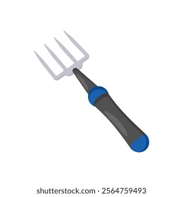 Pitch Fork , Autumn Isolated Vector Illustration