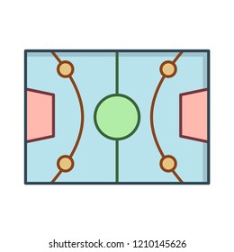 pitch   ground  court 