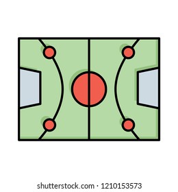 pitch   ground  court 