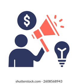 Pitch Icon Element for Design