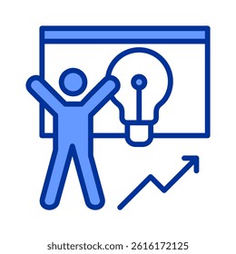 Pitch Icon Element For Design