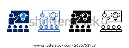Pitch Icon Set Different Style Collection