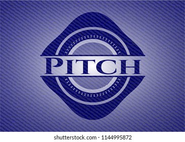 Pitch jean background