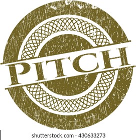 Pitch rubber stamp