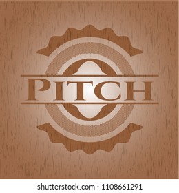  Pitch wood emblem. Vintage.