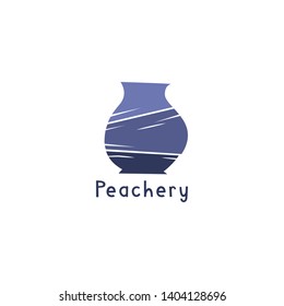 Pitcher Abstract Logo Vector Image