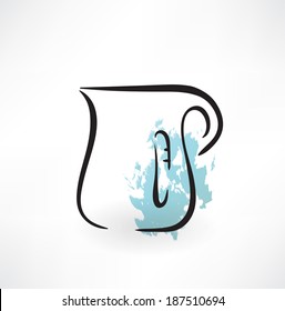 pitcher grunge icon