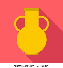 Pitcher icon. Flat illustration of pitcher vector icon for web