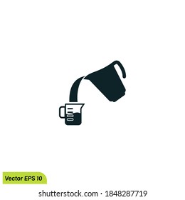 pitcher icon illustration symbol simple design element logo template