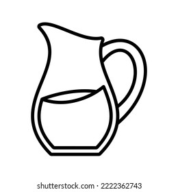 Pitcher icon. sign for mobile concept and web design. vector illustration