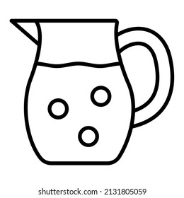 Pitcher icon vector image. Can also be used for web apps, mobile apps and print media.