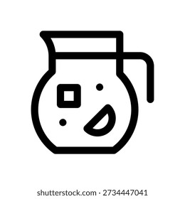 Pitcher of Lemonade Summer Refreshment Drink