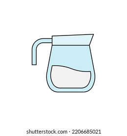 vector de leche de lanzador para presentación de iconos de símbolo del sitio web