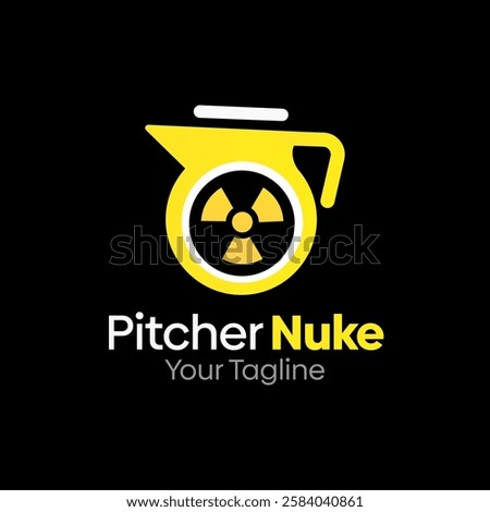 Pitcher Nuke Logo Design Template. Good for Business, Agency, Community and Organization