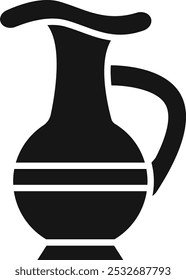 Pitcher Vector Illustration Detailed Icon