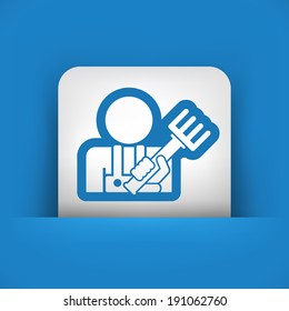 Pitchfork icon