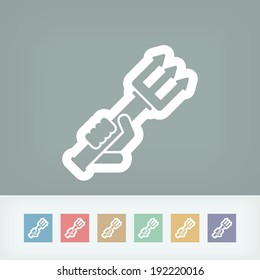 Pitchfork icon