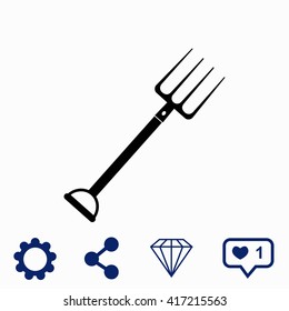 Pitchfork icon.
