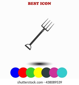 Pitchfork icon. 