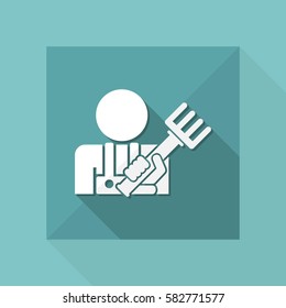 Pitchfork icon