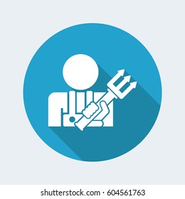 Pitchfork icon