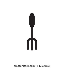 pitchfork icon illustration isolated vector sign symbol