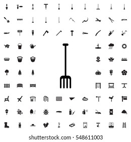 pitchfork icon illustration isolated vector sign symbol