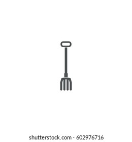 pitchfork icon. sign design