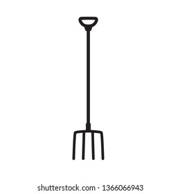 pitchfork icon- vector illustration