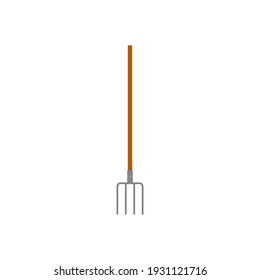 Icono de la horquilla de cocina. Ilustración vectorial. Aislado.