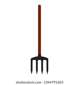 Pitchfork icon vector illustration symbol design