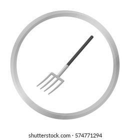 Pitchfork icon of vector illustration for web and mobile