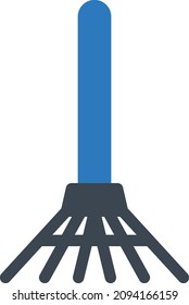 pitchfork vector illustration isolated on a transparent background. glyph vector icons for concept or web graphics.