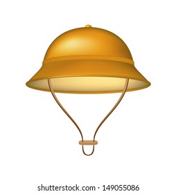Pith helmet