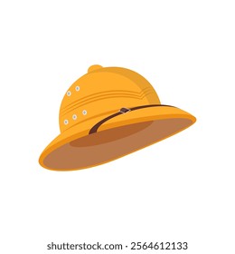 Pith Helmet, African Symbols Illustration