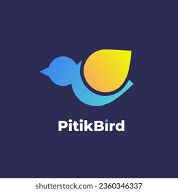PitikBird - Bird vector logo design and icon template
