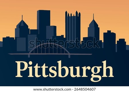 The Pittsburgh skyline rises above the confluence of the city’s three rivers, offering stunning river views framed by the iconic bridges.