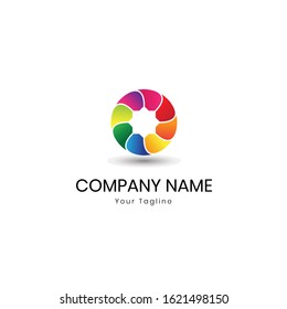 Pixa graph icon media colourfull