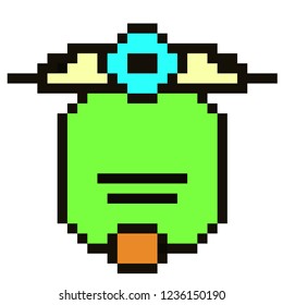 Pixcel vector Motorcycle