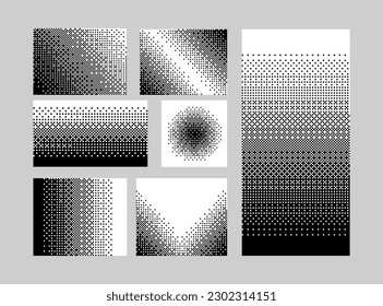 Pixel abstract background, Vector illustration for poster, card, website