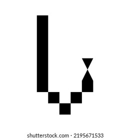 pixel abstract logo for business and more