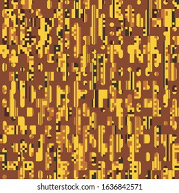 Pixel Abstract Mosaic Background Squares Design Elements Pattern Vector illustration