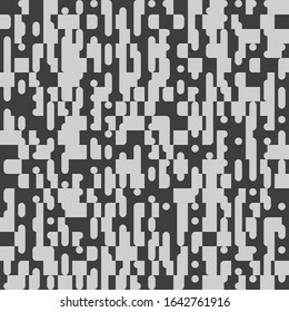 Gráficas de fondo mosaico abstracto de píxeles Elementos de diseño Ilustración de vectores
