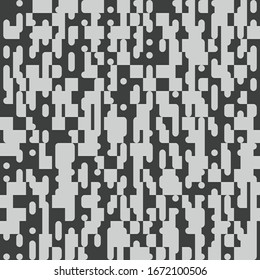 Pixel Abstract Mosaic Fondo cuadrado Elementos de diseño Ilustración Vector de patrón