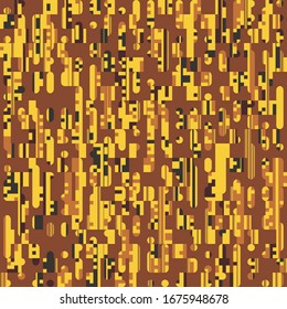 Pixel Abstract Mosaic Fondo cuadrado Elementos de diseño Ilustración Vector de patrón
