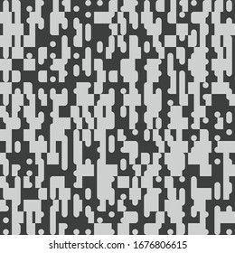 Pixel Abstract Mosaic Fondo cuadrado Elementos de diseño Ilustración Vector de patrón
